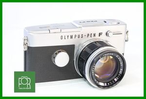 【同梱歓迎】実用■Olympus-Pen FT / Olympus G.Zuiko Auto-S 40mm F1.4■シャッター全速・露出計完動■■AN187