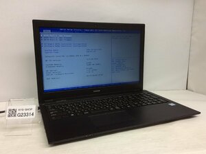 ジャンク/ MouseComputer MPro-NB500 Intel Core i7-8550U メモリ16.38GB ストレージ無し 【G23314】