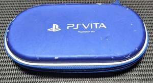 PSVITA ソフトケース　ブルー　傷あり