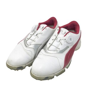 PUMA GOLF プーマゴルフ 188666 BOA ゴルフシューズ ホワイト系 22.5cm [240001657608]