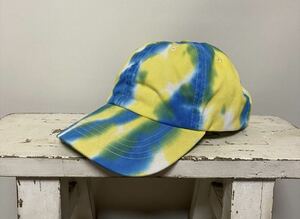 NEW/BASEBALL CAP/TIEDYE CAP/NEWHATTAN/ニューハッタン/ベースボールキャップ/タイダイキャップ/絞り染め/男女共用/アメカジ/帽子/未使用