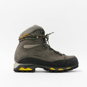 【1円スタート】 Zamberlan ザンバラン ペルモプラスGTX 登山靴 トレッキング シューズ ブーツ レザー グレー レディース サイズ38 24cm