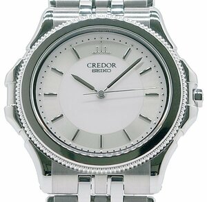 ★美品！SEIKO セイコー CREDOR クレドール パシフィーク 9581-6040 18KTベゼル クォーツ メンズ★