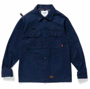 名作 WTAPS 17AW DENIM BUDS LS インディゴ ダブルタップス