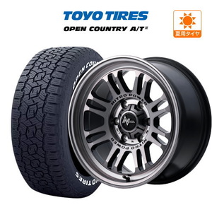 200系 ハイエース ホイール 4本セット MID ナイトロパワー M16 アサルト TOYO オープンカントリー A/T III (AT3) 215/65R16