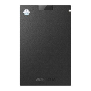 【中古】バッファロー SSD-PGVB2.0U3-B USB 3.2 (Gen 1) 対応 抗ウイルス・抗菌対応 SSD 2TB