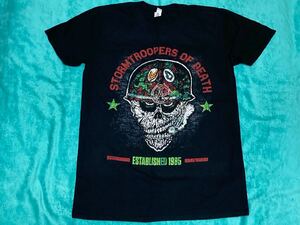 S.O.D. STORMTROOPERS OF DEATH Tシャツ M バンドT ロックT Speak English or Die Budokan Anthrax Nuclear Assault SOD