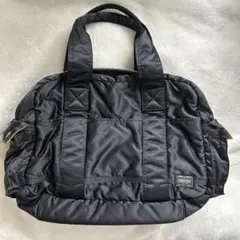 【美品】PORTER タンカー ダッフルバッグ ボストンバッグ ブラック