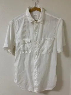 quadro クオドロ / short sleeve linen shirt