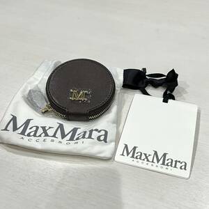 【未使用品】 マックスマーラー　コインケース　ブラウン