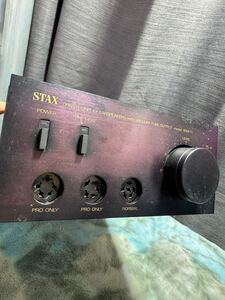 stax SRM-T1 ヘッドフォンアンプ スタックス イヤースピーカー アンプ 真空管 1211H