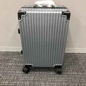 キャリーケース スーツケース 機内持ち込み 40L キャリーバッグ シルバー　21