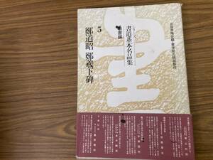 鄭道昭　鄭羲下碑　書道基本名品集　楷書編５ /Sb1 