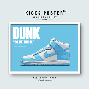 DUNK ダンクハイ ブルーチル Blue Chill スニーカーポスター DUNK-278