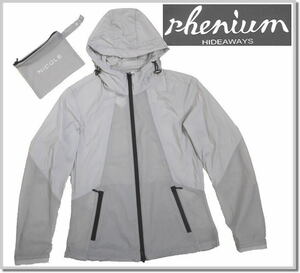 レニウム rhenium HIDEAWAYS パッカブルジップブルゾン 0165-8003-46(M) ポケッタブル パーカー ジャケット