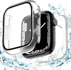 Apple Watch防水ケースクリアケースシンプル透明カバープール