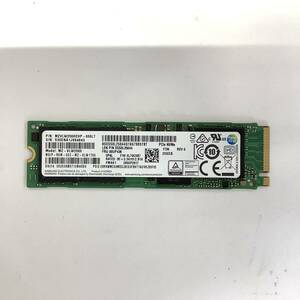 K60617153 SAMSUNG NVMe 256GB SSD 1点 【中古動作品】