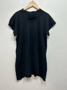 631☆HaaT ISSEY MIYAKE ハート イッセイミヤケ☆ロングカットソー【2】黒