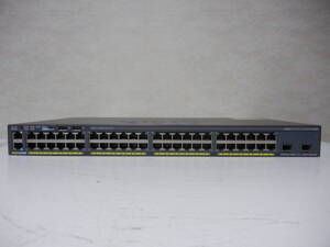 《》【中古】Cisco WS-C2960X-48TD-L Catalyst 2960-Xシリーズ Stackモジュール付き 初期化