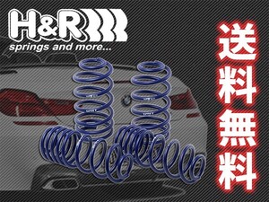 H&R ダウンサス アウディ A4 セダン 8W B9 ノーマルサス車 8WCVN 1.4TFSi 2016- Audi 送料無料