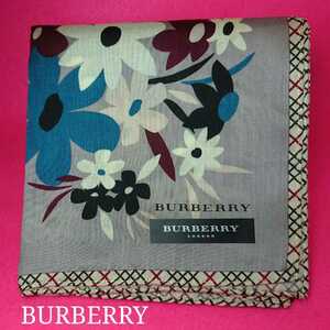 【未使用新品】　BURBERRY　バーバリー　ハンカチ　26　8625