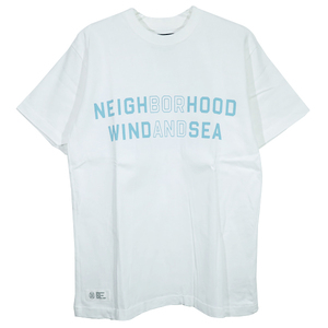 NEIGHBORHOOD x WIND AND SEA NHWDS-3/C-TEE.SS 221FRWSN-STM03S ネイバーフッド ウィンダンシー Tシャツ ホワイト 