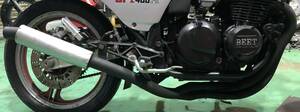 GPZ400F GPZ550F アルファレーシング ？ 当時物 4-2-1 BEET RPM イノウエ ヨシムラ モリワキ Z400FX GPZ400F ゼファー 3115 180サイズ