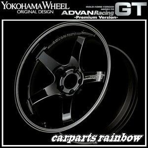 ★YOKOHAMA WHEEL ADVAN Racing GT -Premium Version- forEuropeanCars 21×10.0J/10J 5/112 +25★GBP/グロスブラック★新品 4本価格★