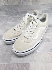 ◇ Θ VANS ヴァンズ V3838 スニーカー シューズ サイズ25.5cm ベージュ メンズ P