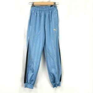 PUMA★ジャージ/ジョガーパンツ【kids size-140/股下60cm/青/blue】Pants/Trousers◆BH64