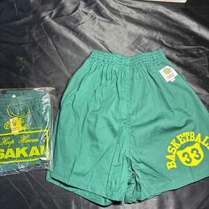 SAKAI 短パン ショートパンツ サイズLL 2個セット グリーン ヴィンテージ 当時物