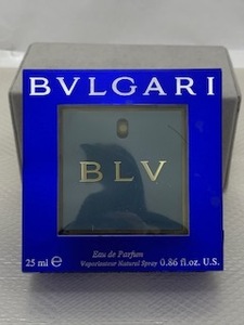 ☆ 1000円セール ☆ブルガリ BVLGARI ブルー BLV オードパルファム 香水 25ml　残９割◆28626