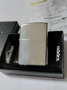 未使用　Seven Stars Armor Case Zippo　セブンスター　アーマージッポー　ハイポリッシュ仕上げ　2015年製造　懸賞当選品　希少品　新品