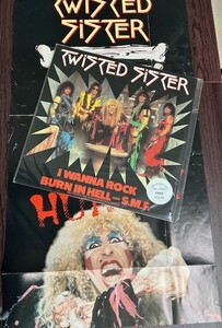 良品LP★TWISTED SISTER/トゥイステッド・シスター★I Wanna Rock/輸入盤（1984年）★新品保護袋付★METALLICARATTIRONMAIDENOzzyDIOACCEPT