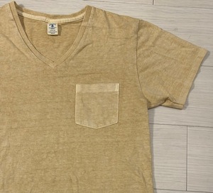 古着/胸ポケットTシャツ/VELVA SHEEN/ベルバシーン/V-Neck Pocket Tee/米製/Made in USA/アメカジ定番/クラシック/オールド/レトロ