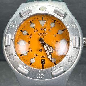 SWATCH スウォッチ IRONY アイロニー SCUBA200 スクーバ200 TOUTATIS YDS4002 腕時計 アナログ クオーツ 新品電池交換済み 動作確認済み