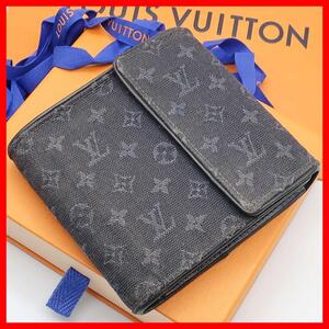 正規品 ヴィトン Louis Vuitton 財布 Wallet モノグラムミニ Monogram mini カルトクレディモネ 箱 Branded box 袋 Shopper Authentic Mint