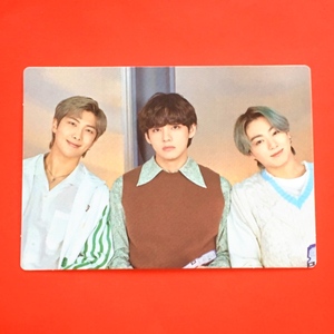 防弾少年団 BTS 2021 MUSTER SOWOOZOO 公式 MINI PHOTO CARD ミニフォトカード RM V JUNGKOOK 2 ラップモンスター ブイ ジョングク