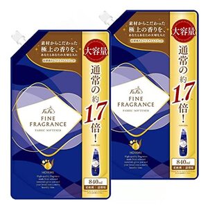 まとめ買い ファーファ ファインフレグランス 柔軟剤 オム 840ml 大容量 詰替 クリスタルムスクの香り ×2個