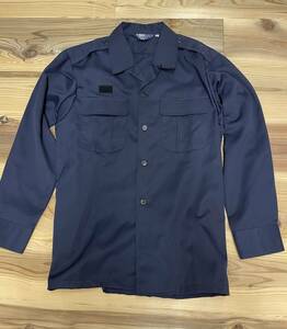 未使用品 ワークシャツ バイカー 長袖 リメイク素材 帯電防止 セルガード 日本被服工業組合連合会