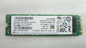 SSD SK hynix HFS128G39TNF-N2A0A BB SC311 SATA 128GB 1枚 中古動作品(A682)