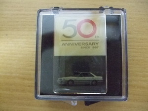 ★激安★即決★非売品★中古★日産★NISSAN★50周年記念★スカイライン★SKYLINE★ピンバッジ★ノベルティ★送料１２０円★