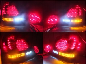 １６　アリスト　後期　純正　テール　流星ウィンカー　ＬＥＤ　加工品　流れる　ウィンカー