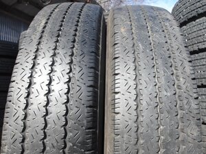 L705-4 205/80R17.5 夏2本セット サマータイヤ LT 120/118L 205/80-17.5 205-80-17.5 ブリヂストン ブイスチール RIB 265 チューブレス