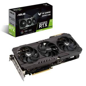 【中古】ASUS NVIDIA GeForce RTX 3080搭載 トリプルファンモデル 10G TUF-RTX3080-10G-GAMING