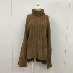 KBF 表記無し ケイビーエフ ニット、セーター 長袖 KB77-22M100 ワイドリブBIGタートル Knit Sweater 10073743