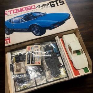 昭和レトロ 当時物 DE TOMASO PANTERA GTS デ・トマソ パンテーラ GTS プラモデル