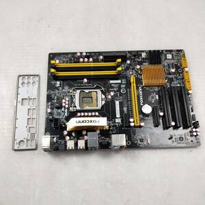 【中古パーツ】BIOS確認のみ、　FOXCONN/P55A Seriesマザーボード　LGA1156 ■MB509