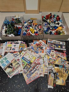 BB戦士　ガンプラ　説明書　大量ジャンクセット　SD戦国伝　ちーびー戦士　SDガンダム　SDX