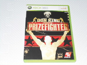 xbox360★DON KING PRESENTS PRIZEFIGHTER 海外版★箱付・説明書付・ソフト付